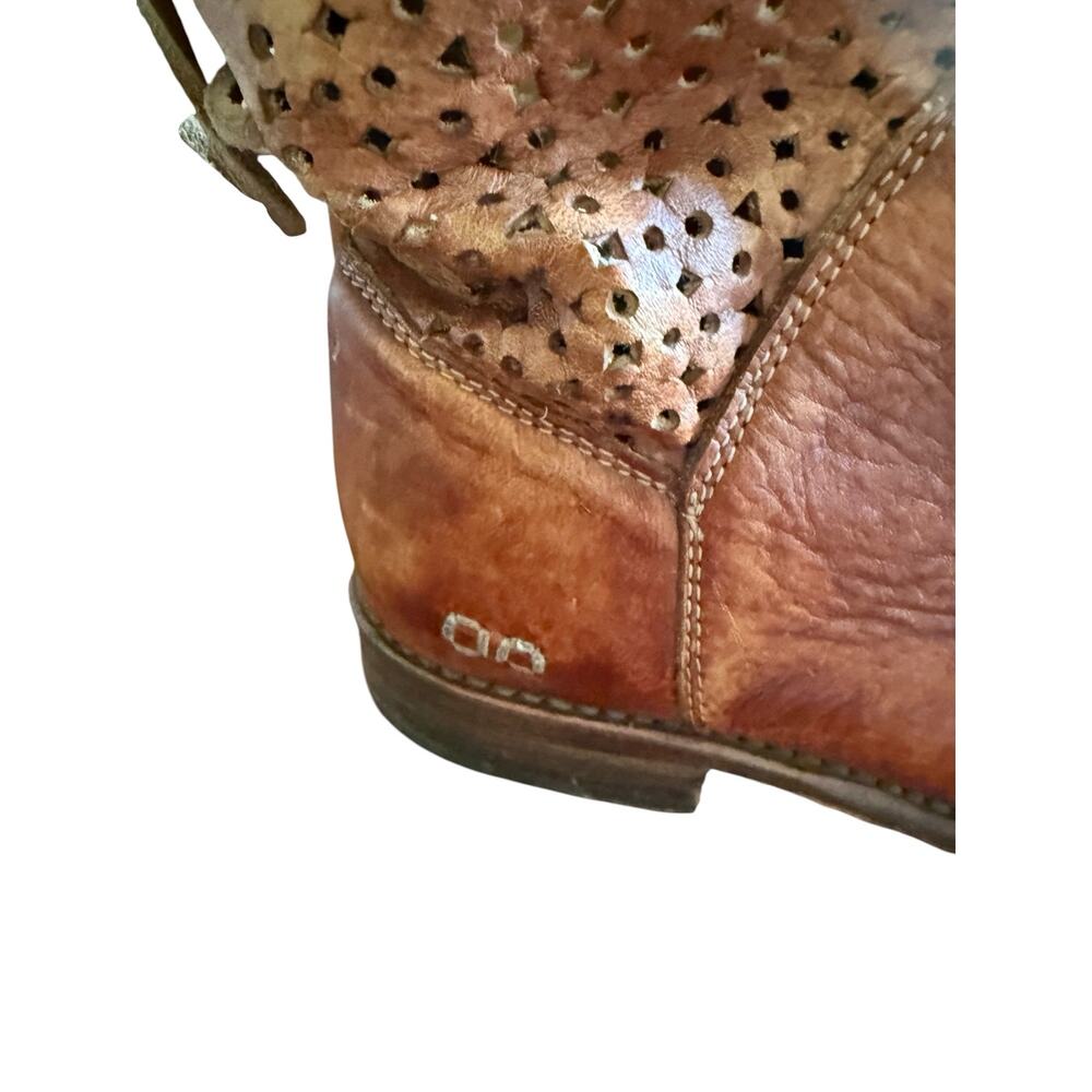 Bed Stu Cobbler Cheshire Boots 8 Mid-Calf Leather Zip Artisa boots - Picture 6 of 9